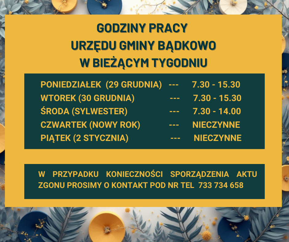Godziny urzędowania