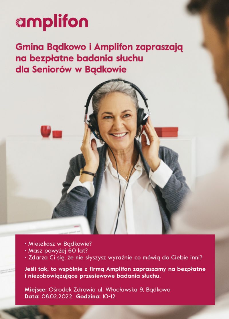 ogłoszenie o badaniach w ośrodku zdrowia