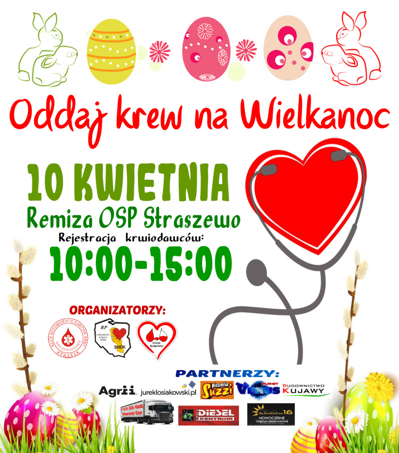 POBÓR KRWI - Kwiecień - Straszewo