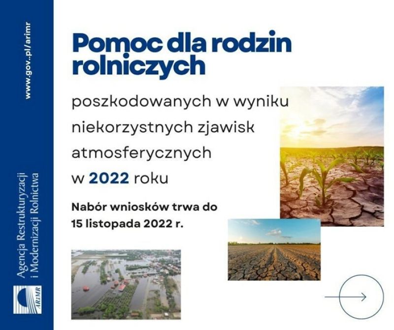 Pomoc dla rodzin rolniczych