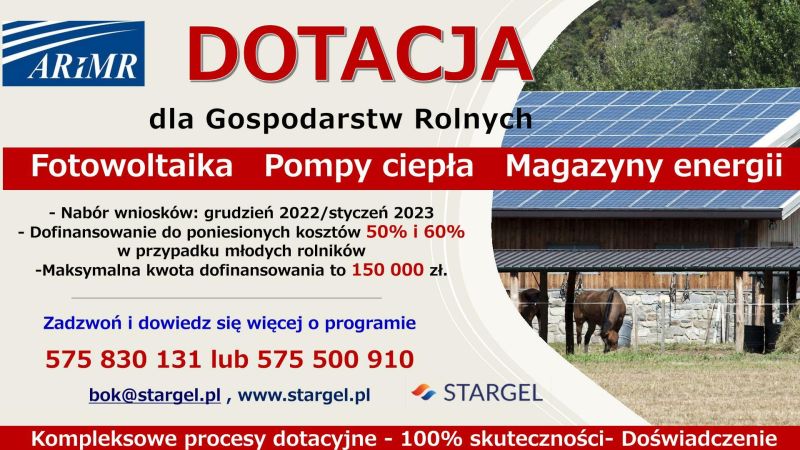 Ulotka Dotacja ARIMR-1