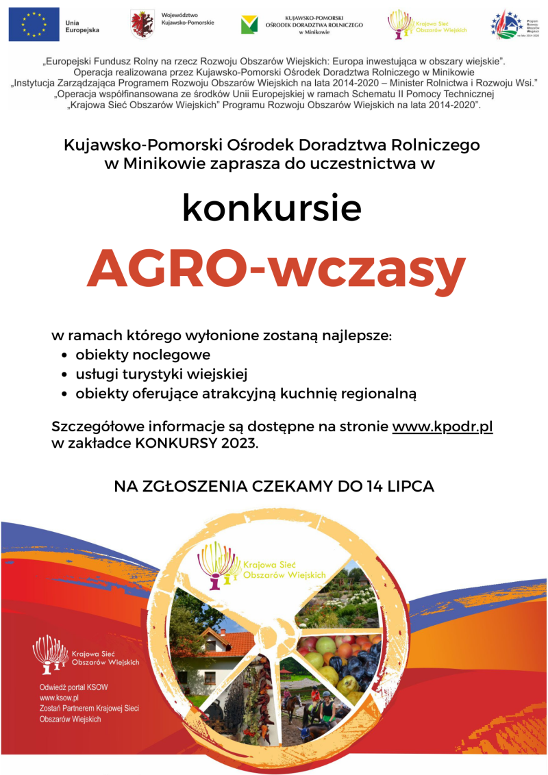 plakat AGRO-wczasy