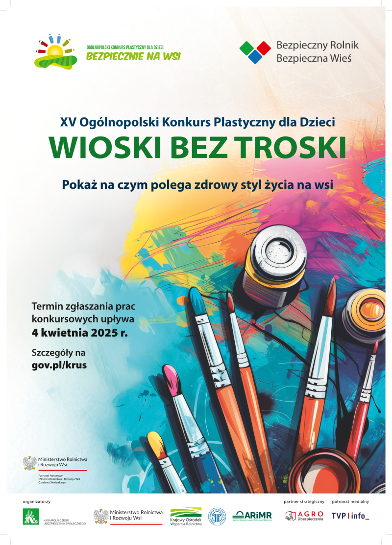 Plakat XV Konkurs Plastyczny-1