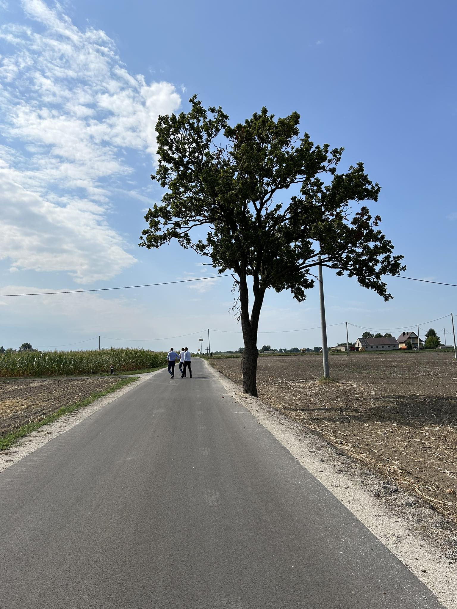 Drugi dzień odbiorów - cztery kolejne odcinki dróg gminnych