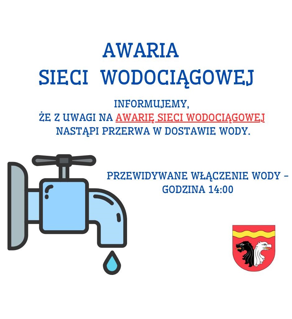 Awaria sieci wodociągowej