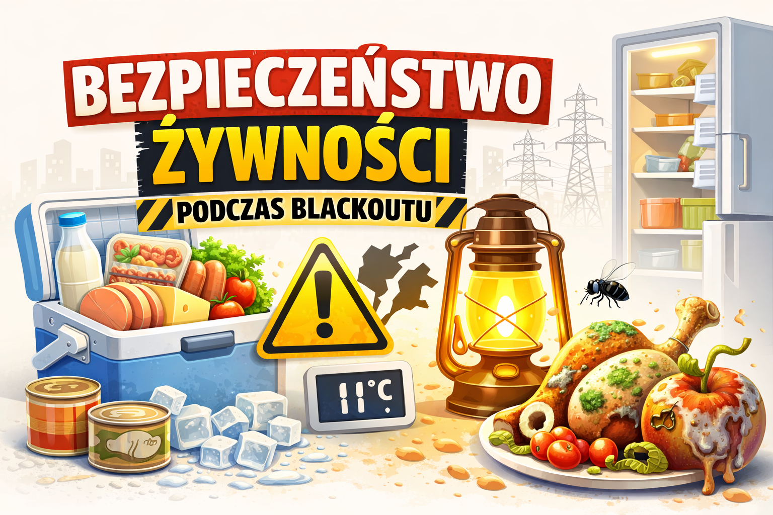 Bezpieczeństwo żywności podczas blackoutu