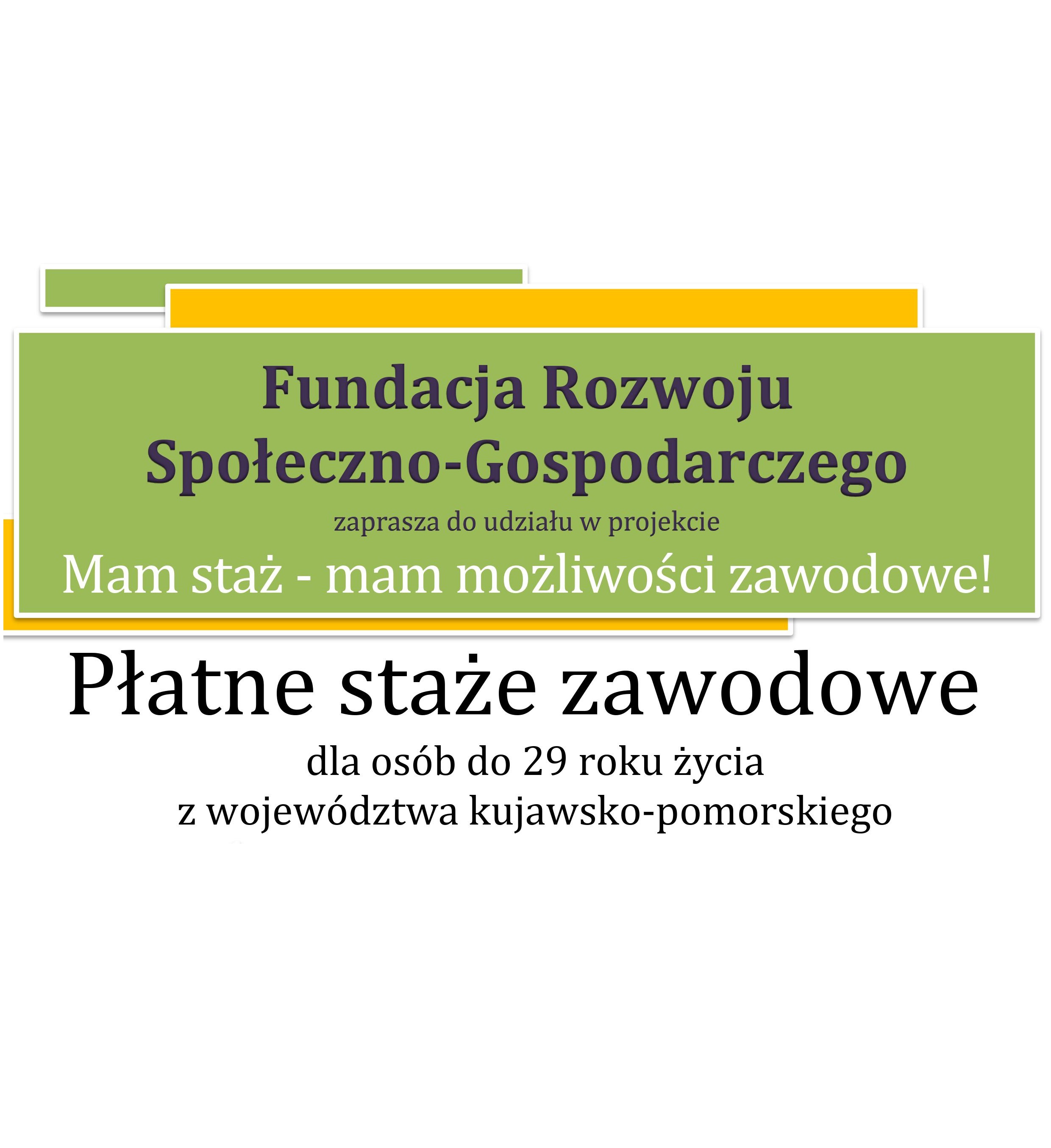 Mam staż – mam możliwości zawodowe!