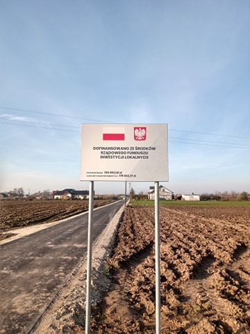 Remont ulicy Piekarskiej w Bądkowie