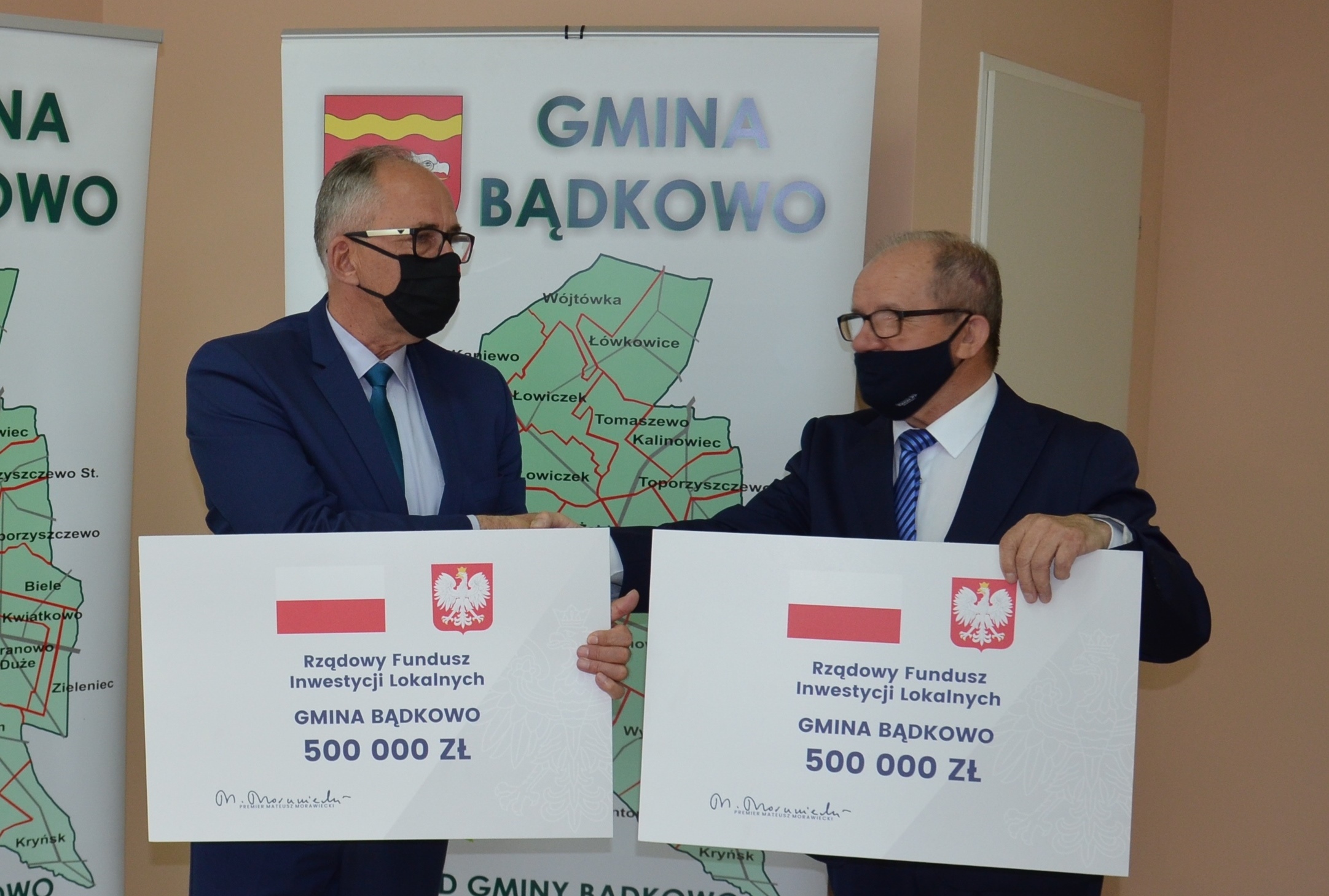 Wręczenie voucherów w ramach Funduszu Inwestycji Lokalnych