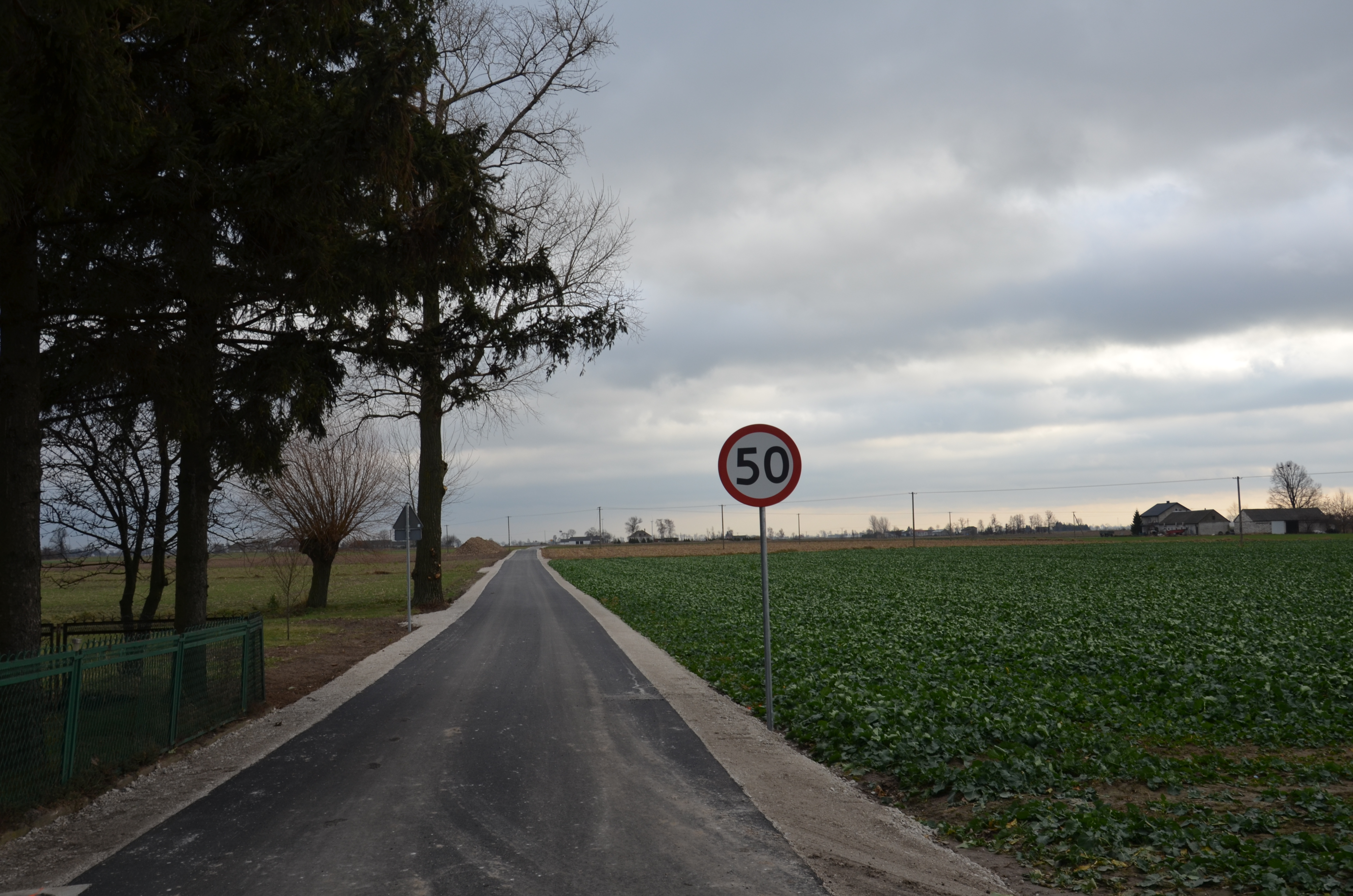 Przebudowa drogi w Wójtówce